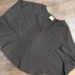 Kerisma black oversized long sleeve top size small